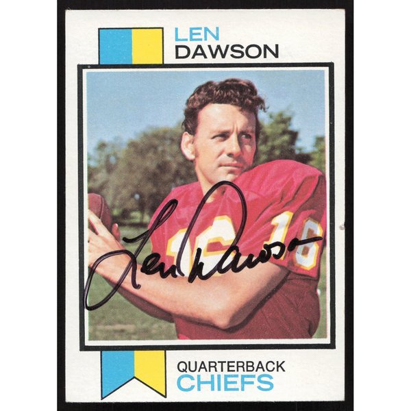 1973 Topps Len Dawson #335 Football - VCP Price Guide