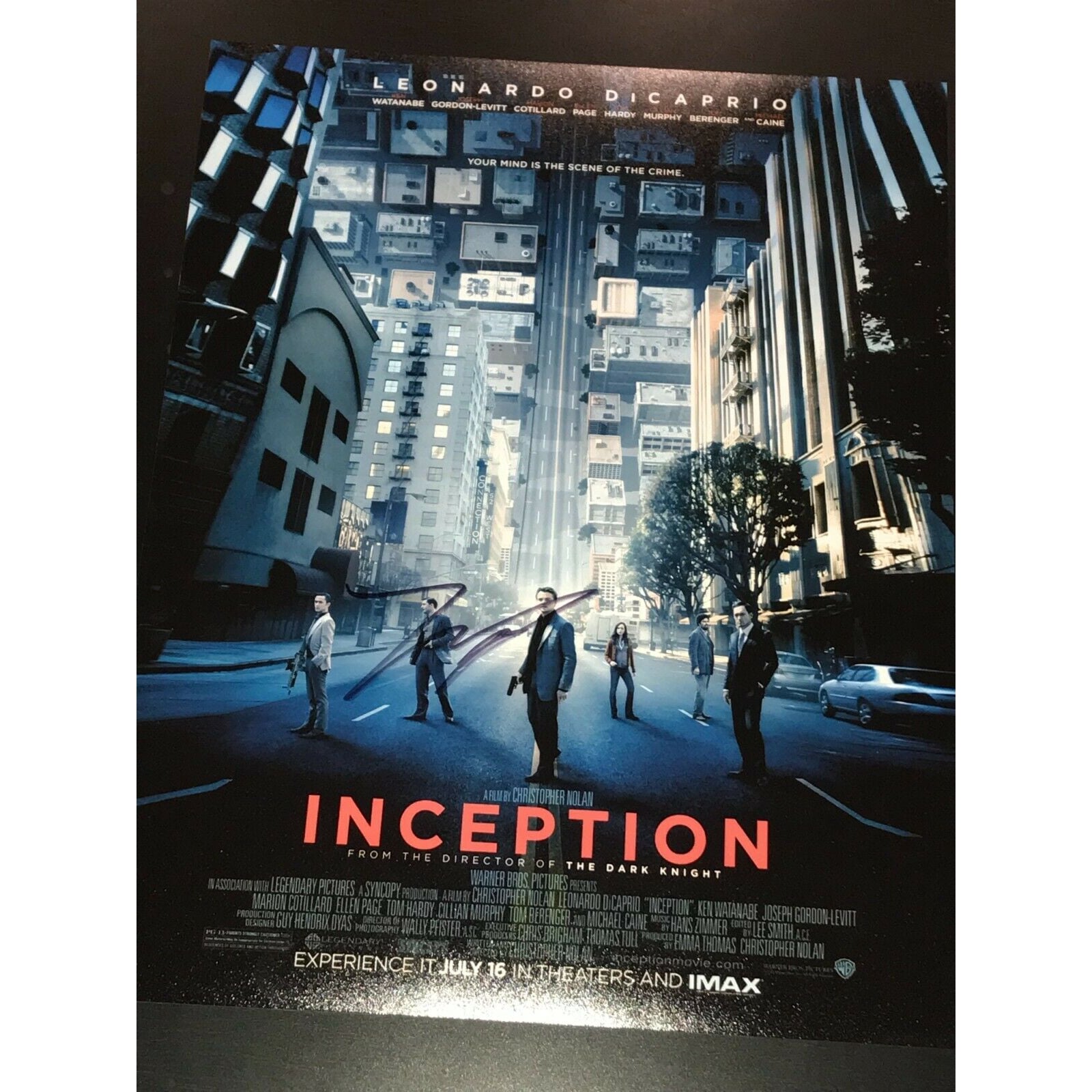 Inception Spindle Ellen Page Inception Poster