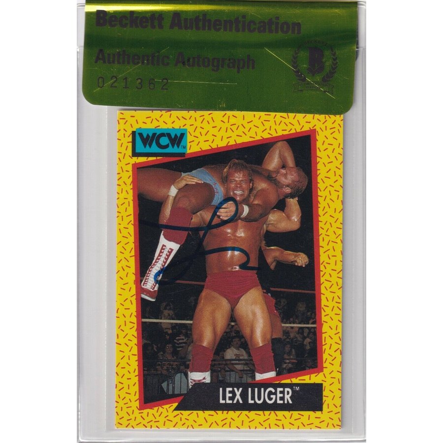 Lex Driver Card Wwe Wrestling Cards 1991