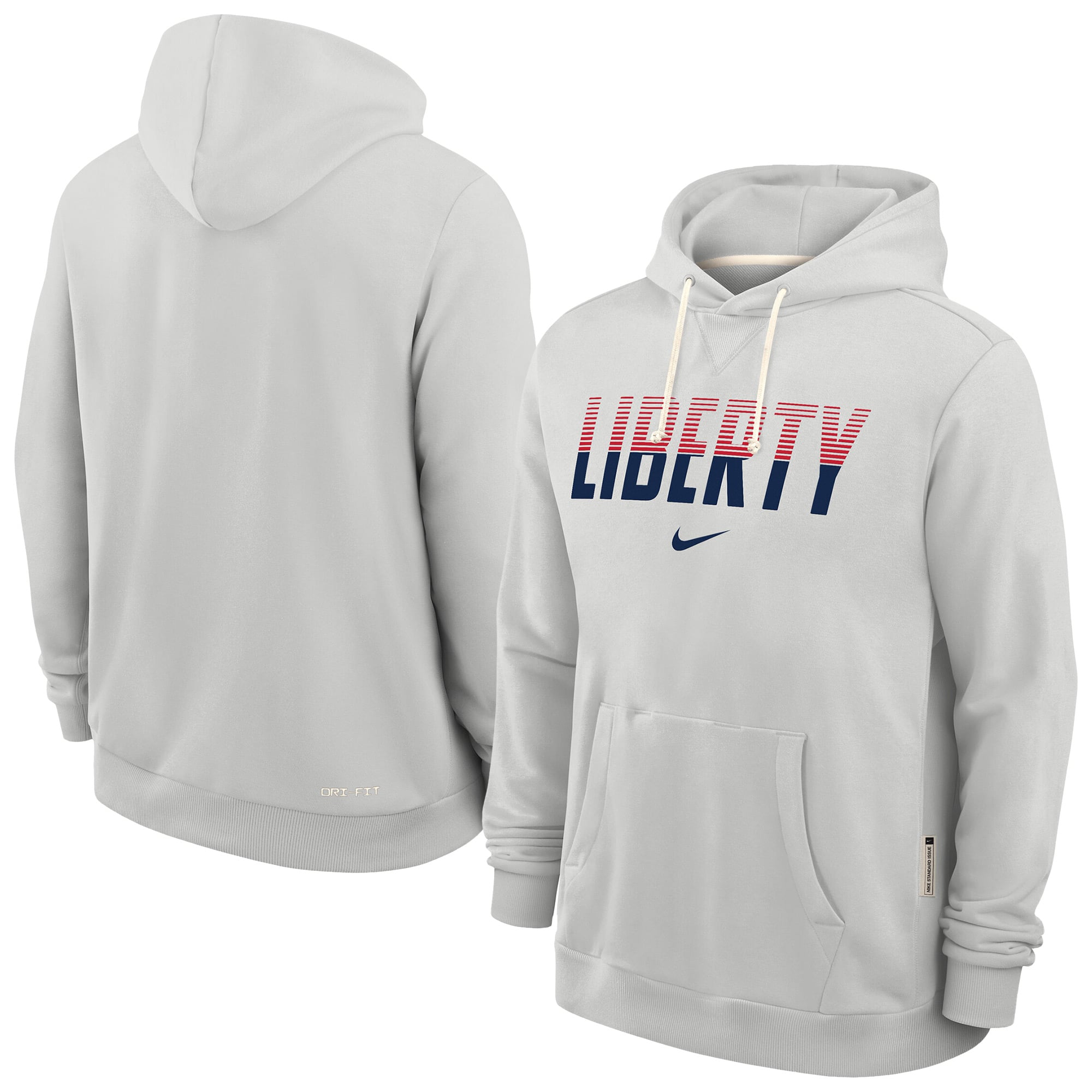 Men's Nike Gray Liberty Flames 2026 Sideline Dri-FIT Hoodie