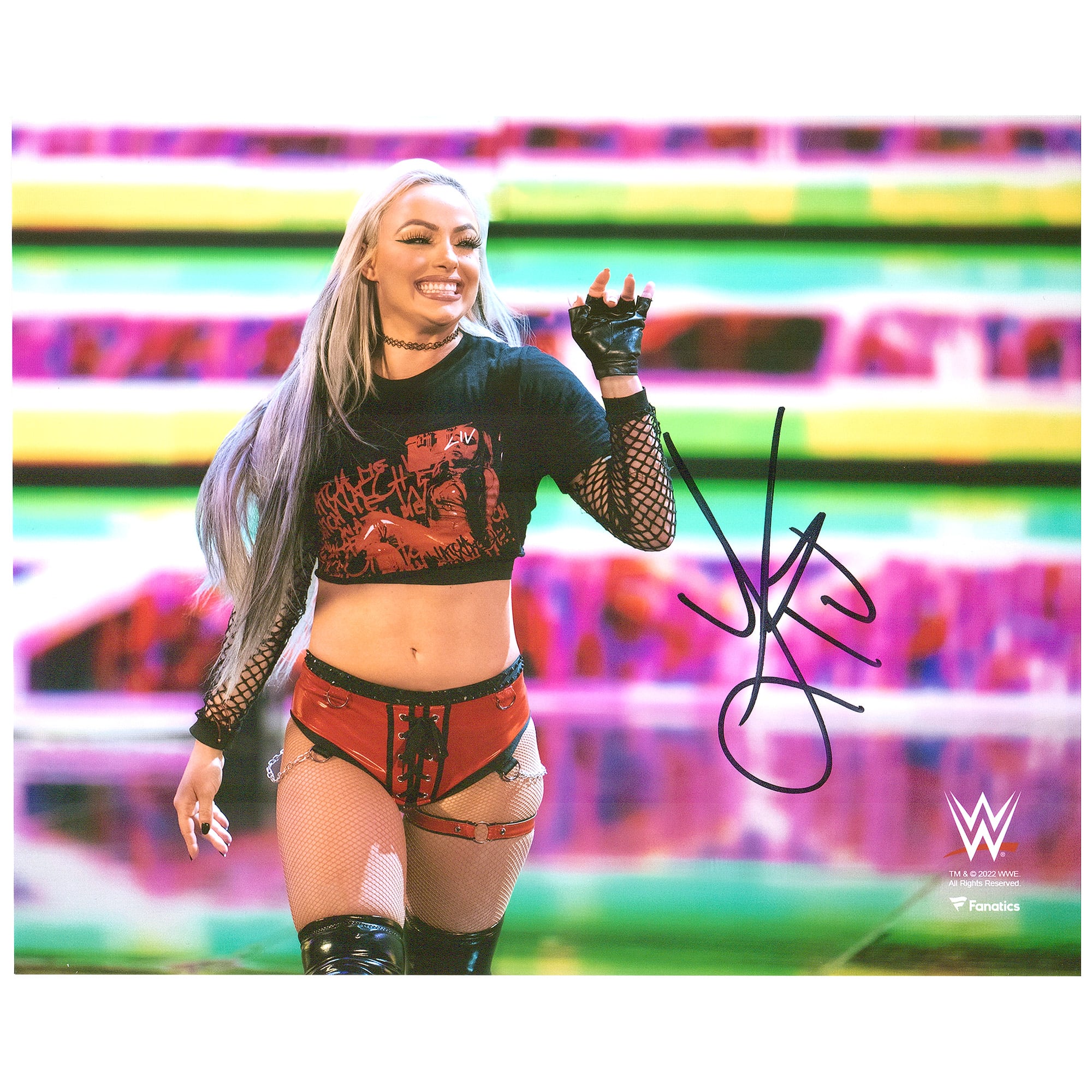 Liv Morgan Autographed 8