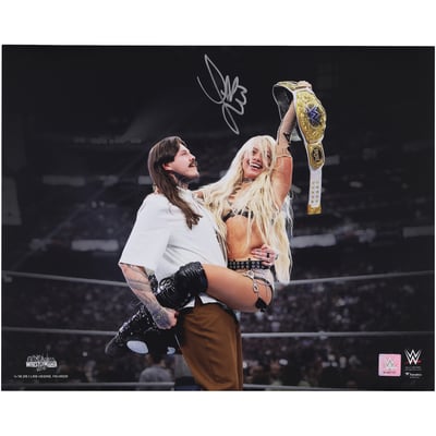 Liv Morgan WWE Autographed Fanatics Authentic 16" x 20" WrestleMania 42 Celebration Photograph 