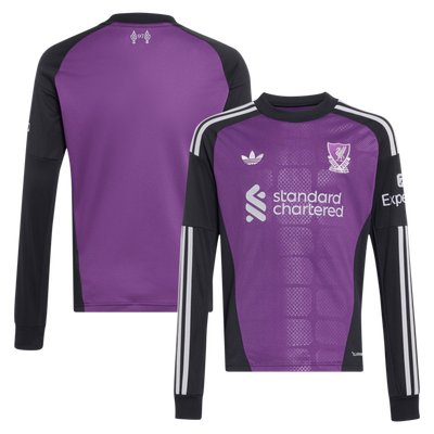 Liverpool adidas Away Goalkeeper Shirt 2026-27 - Kids - Long Sleeve