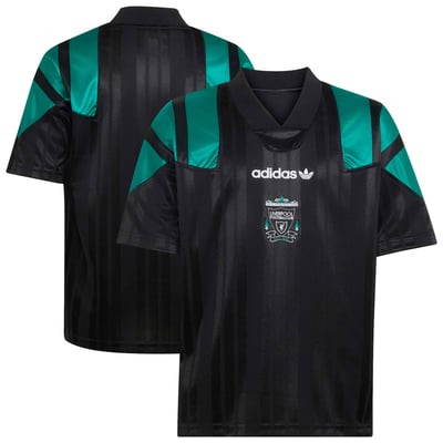 Liverpool adidas EQT Jersey - Black - Kids