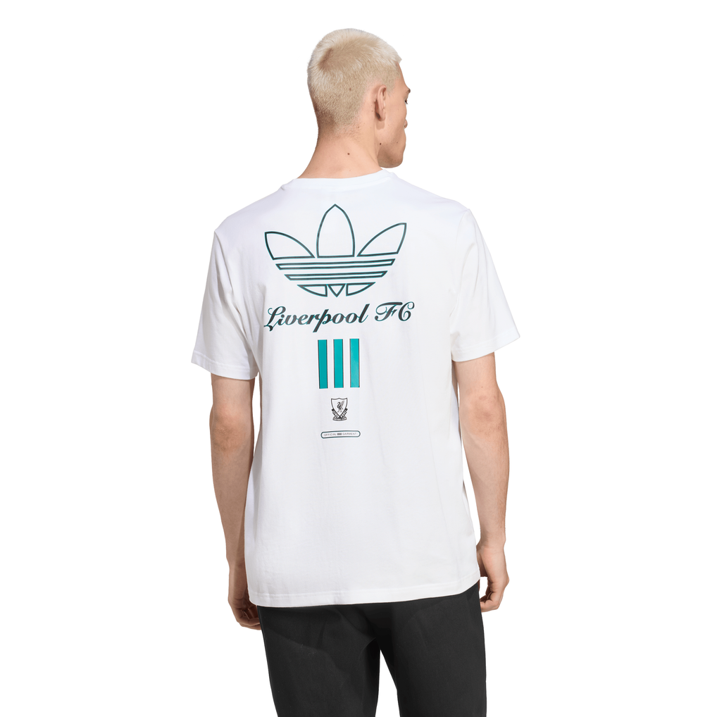 リバプール アディダス アイコン グラフィック Tシャツ - ホワイト