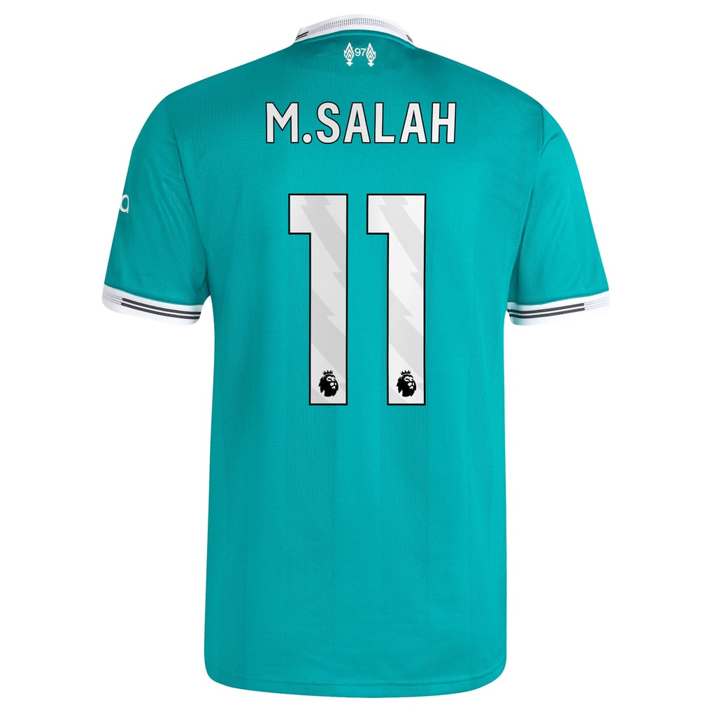 Authentisch Liverpool adidas Authentisch Ausweichtrikot 2025-26 mit Aufdruck M.Salah 11