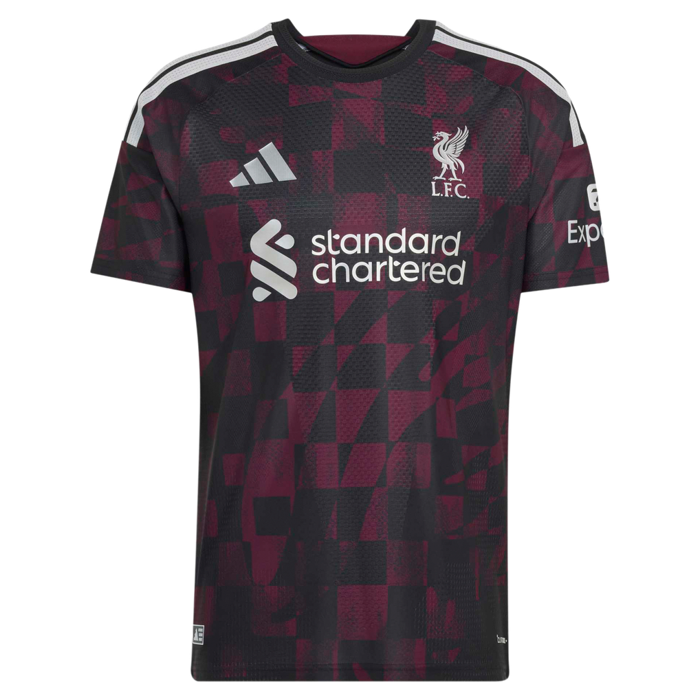 Liverpool adidas Third Authentic Shirt 2026-27 with Wirtz 7 printing