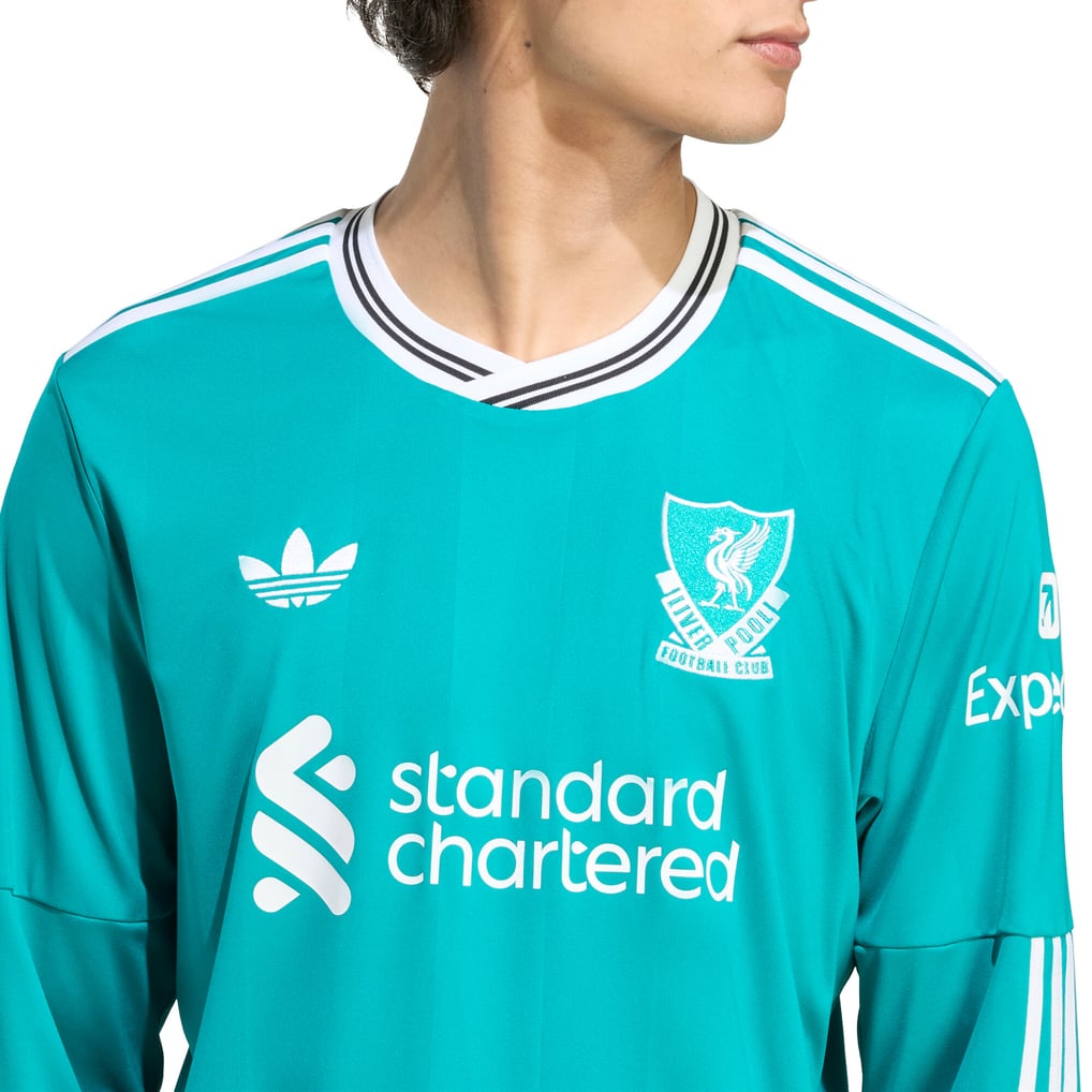 Liverpool adidas Third Shirt 2025-26 - Long Sleeve