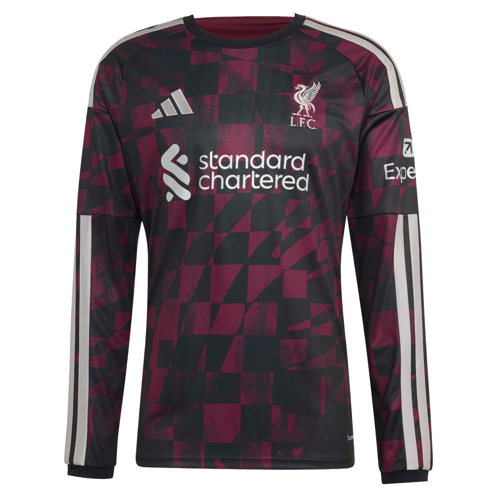 Liverpool adidas Third Shirt 2026-27 - Long Sleeve with Ekitike 22 printing