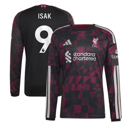 Liverpool adidas Third Shirt 2026-27 - Long Sleeve with Isak 9 printing