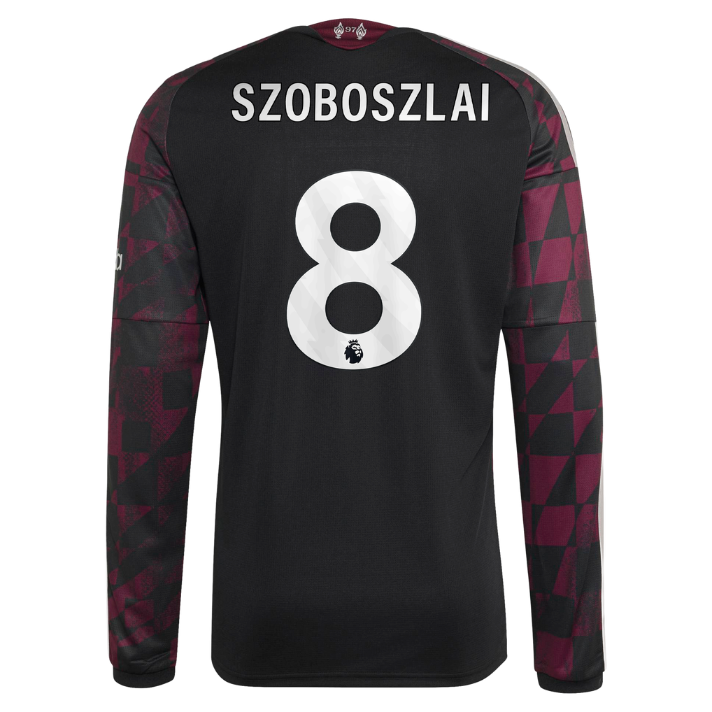Liverpool adidas Third Shirt 2026-27 - Long Sleeve with Szoboszlai 8 ...