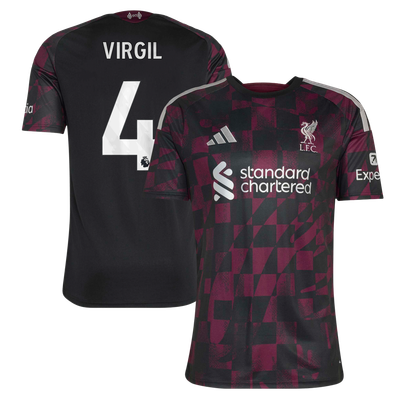 Liverpool adidas Third Shirt 2026-27 with Virgil 4 printing