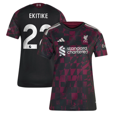 Liverpool adidas Third Shirt 2026-27 - Womens with Ekitike 22 printing