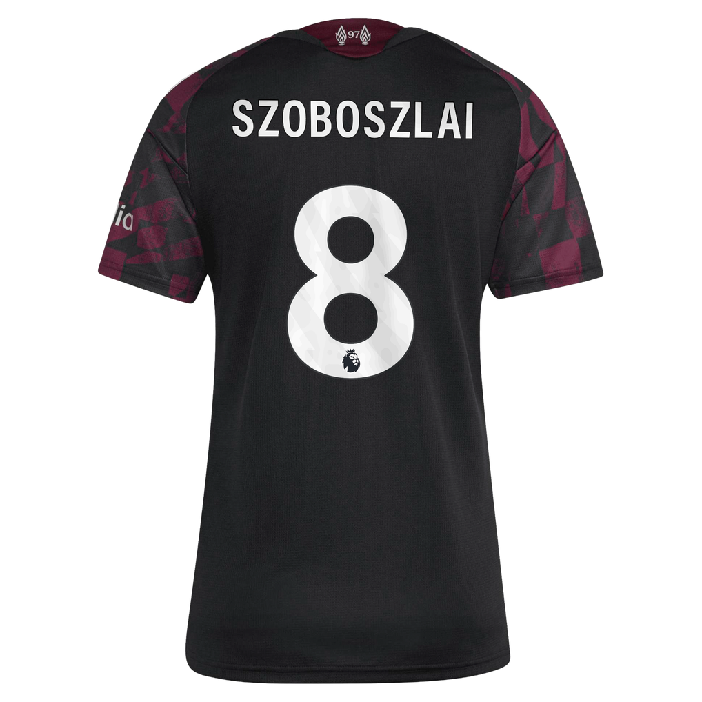 Liverpool adidas Third Shirt 2026-27 - Womens with Szoboszlai 8 printing