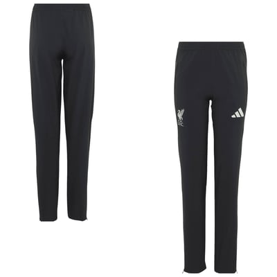 Liverpool adidas Tiro Travel Pants - Black - Kids