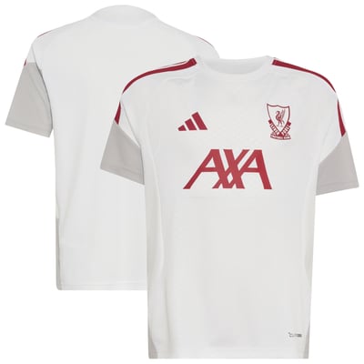 Liverpool adidas Training Jersey - White - Kids