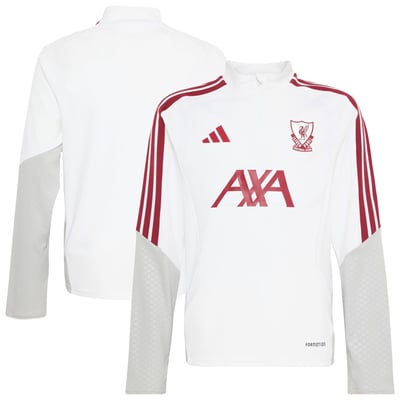 Liverpool adidas Training Top - White - Kids