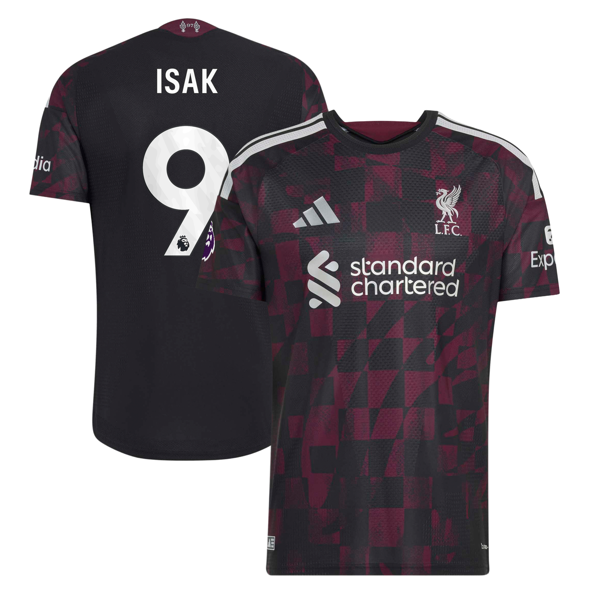 Maillot domicile authentique adidas Alexander Isak rouge Liverpool 2026/27 pour homme