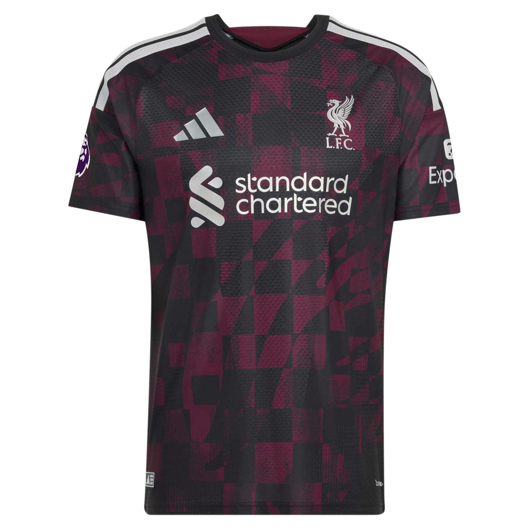 Maillot domicile authentique adidas Liverpool rouge 2026/27 avec écusson du sponsor