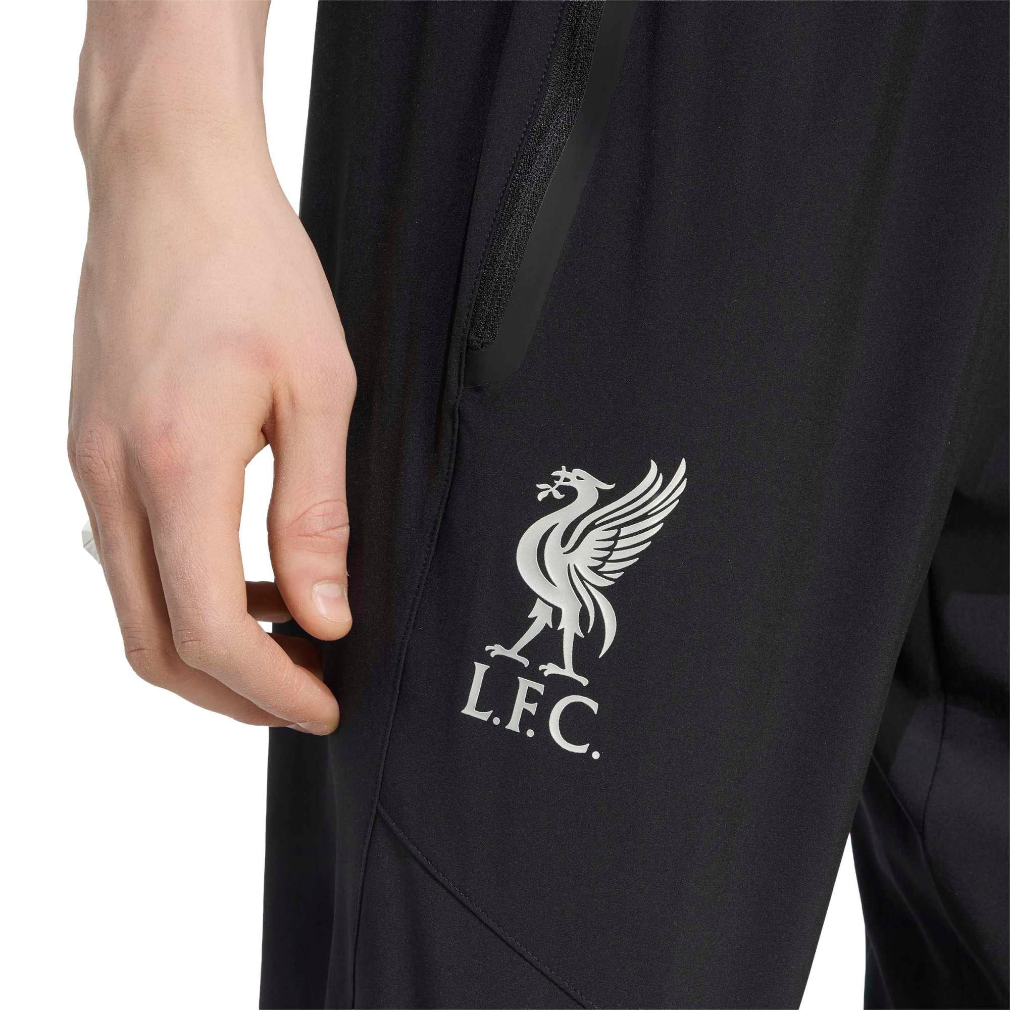 Men's adidas Black Liverpool Tiro Travel Pants
