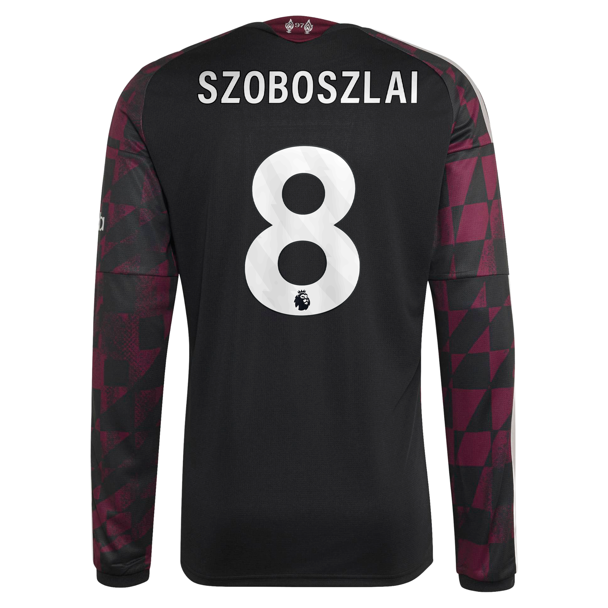 Maillot adidas Dominik Szoboszlai à manches longues pour homme, rouge, Liverpool 2026/27 Home Replica