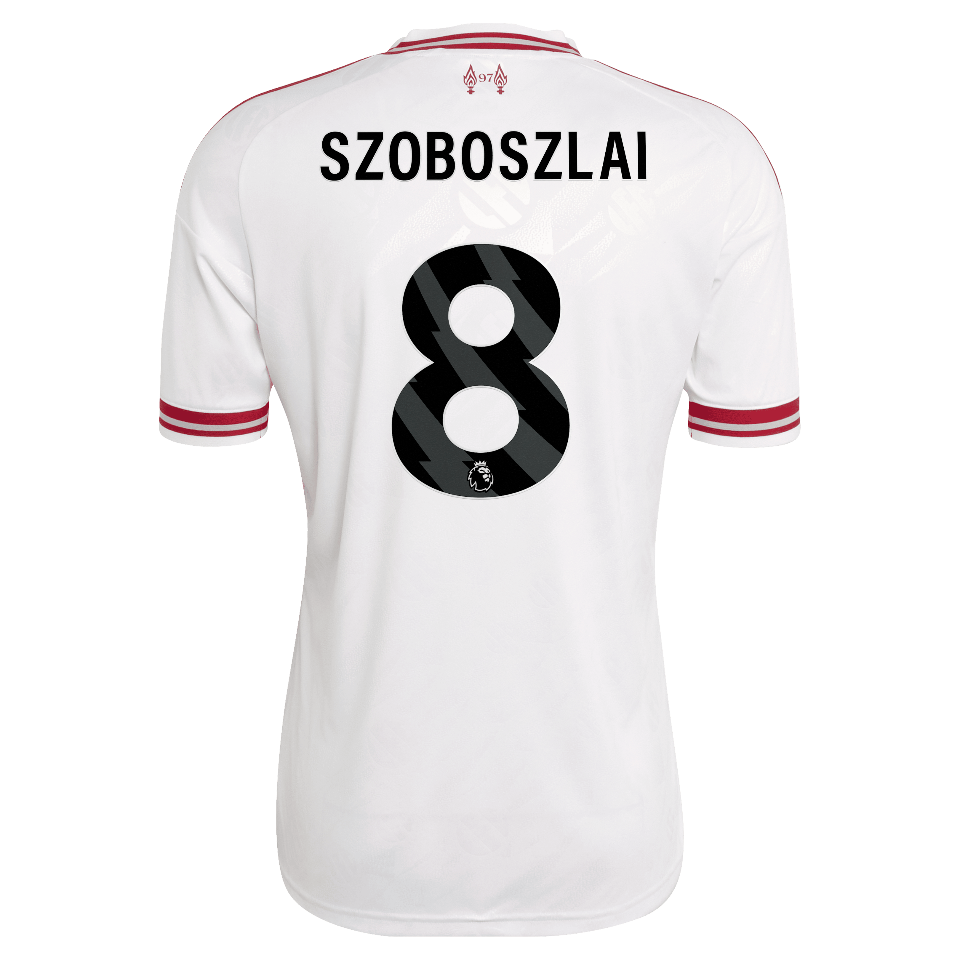 Men's adidas Dominik Szoboszlai White Liverpool 2026/27 Away Replica Jersey