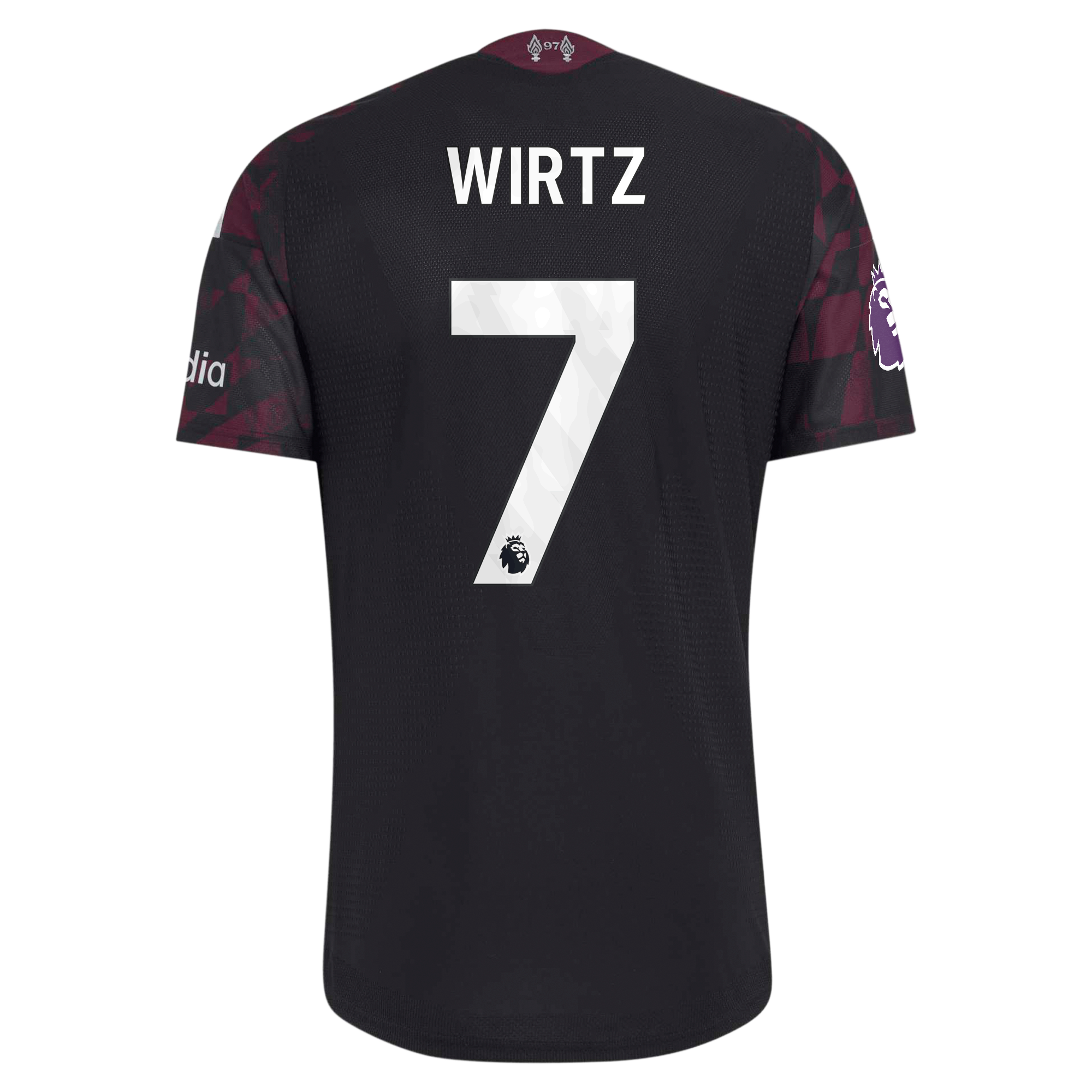 Maillot domicile authentique adidas Florian Wirtz rouge Liverpool 2026/27 pour homme