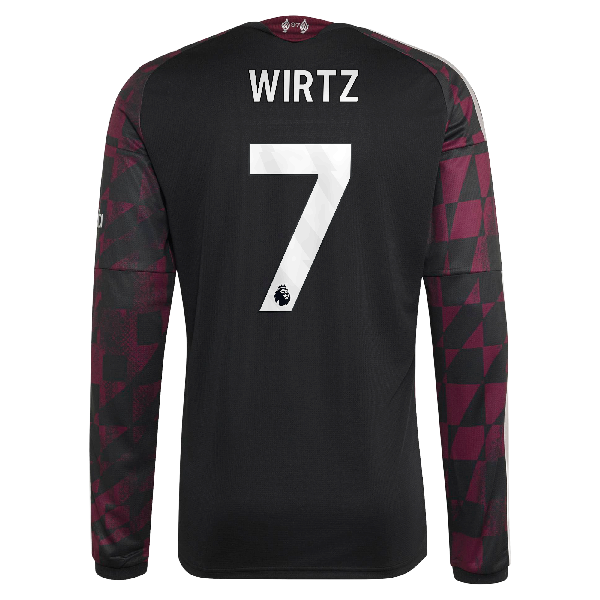 Maillot domicile réplique manches longues adidas Florian Wirtz rouge Liverpool 2026/27 pour homme