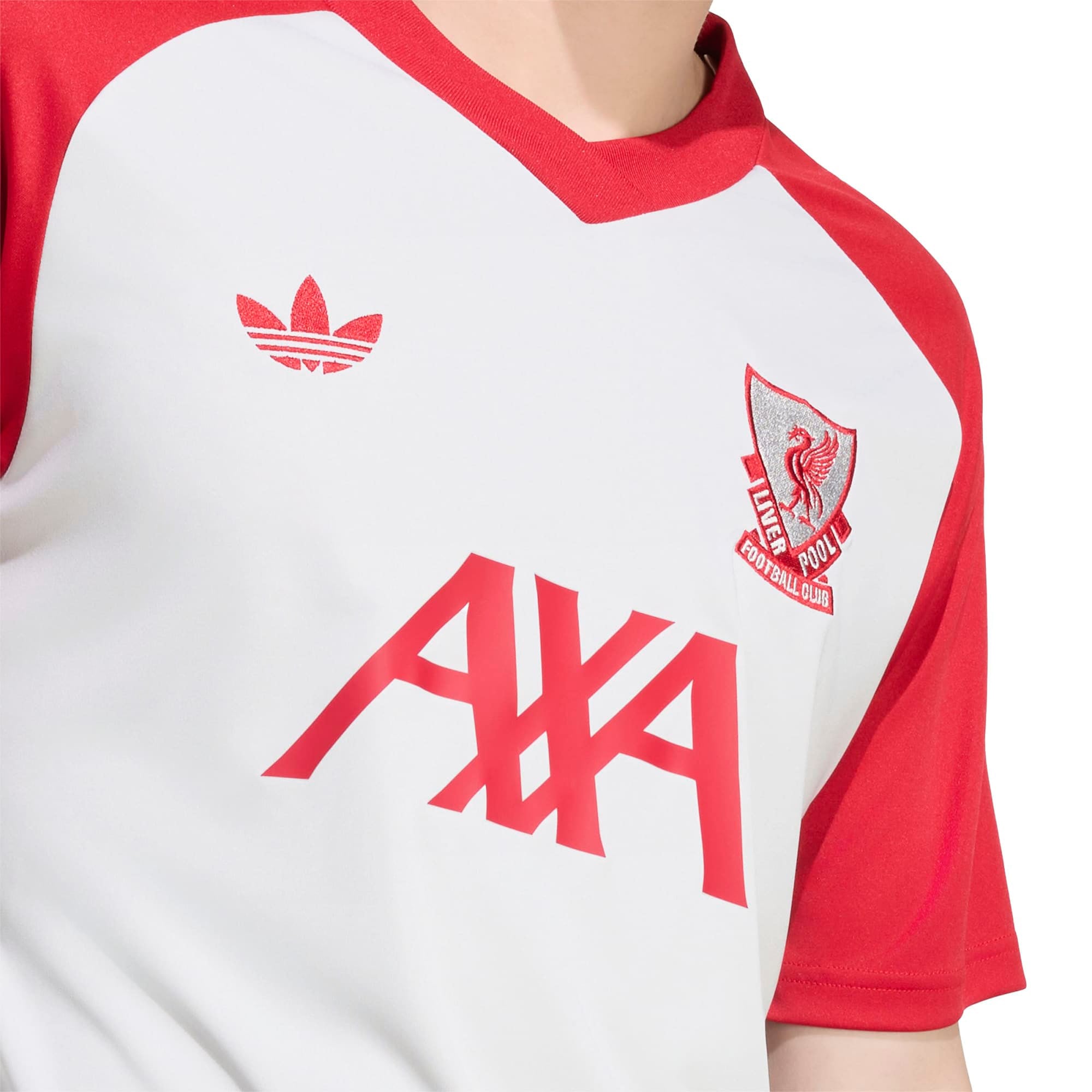 Men's adidas Gray/Red Liverpool 2026/27 Away Pre-Match Top