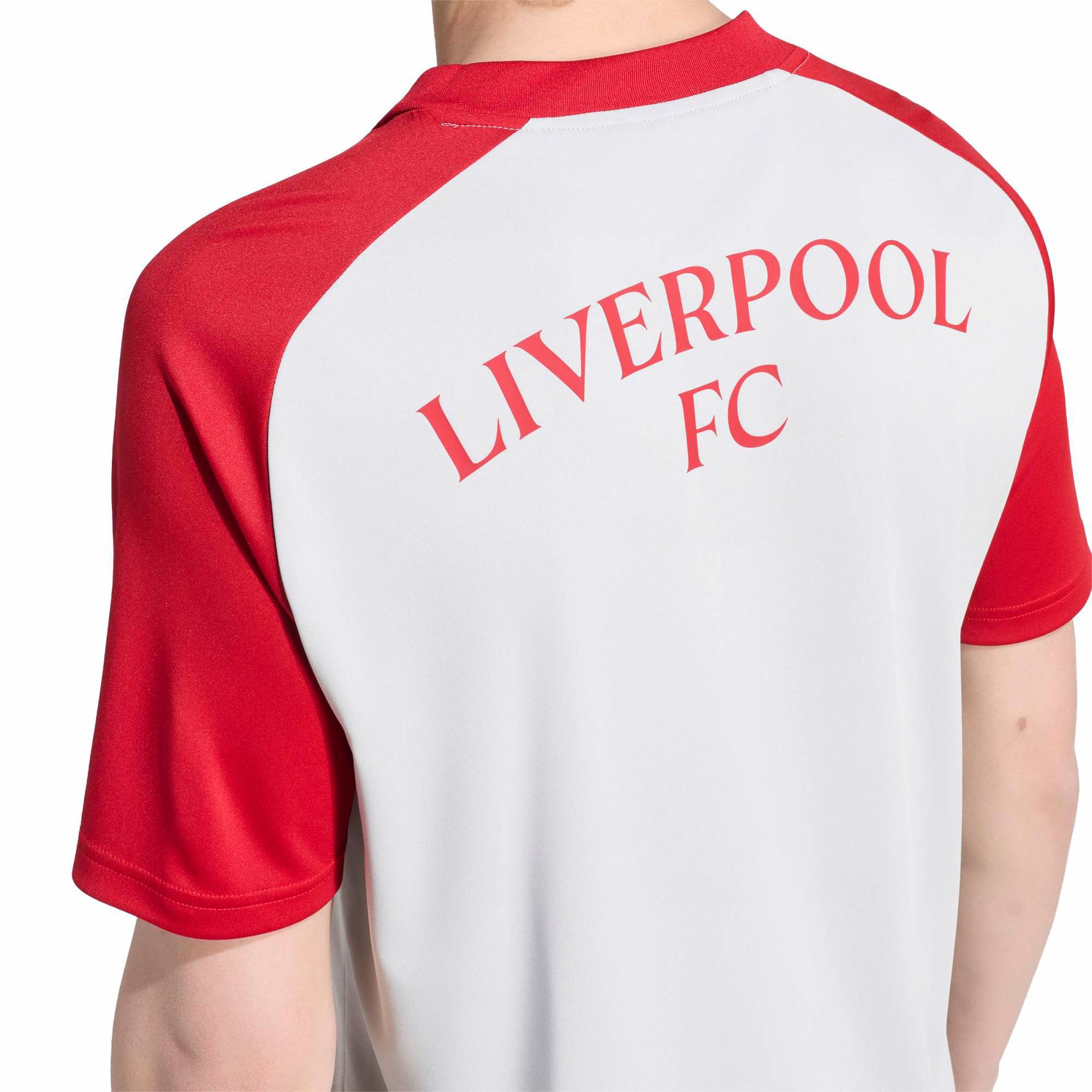 Men's adidas Gray/Red Liverpool 2026/27 Away Pre-Match Top