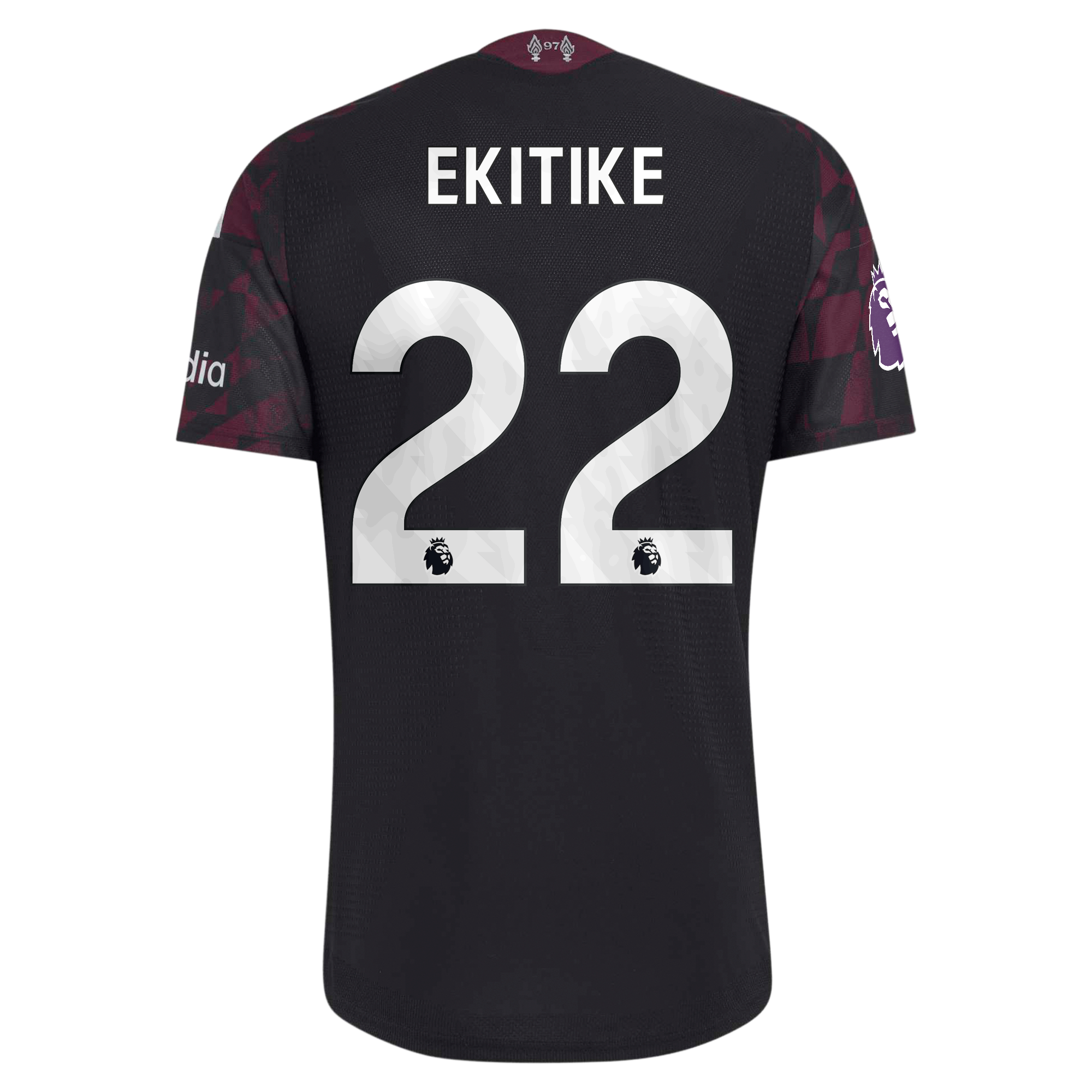 Maillot domicile authentique adidas Hugo Ekitike rouge Liverpool 2026/27 pour homme