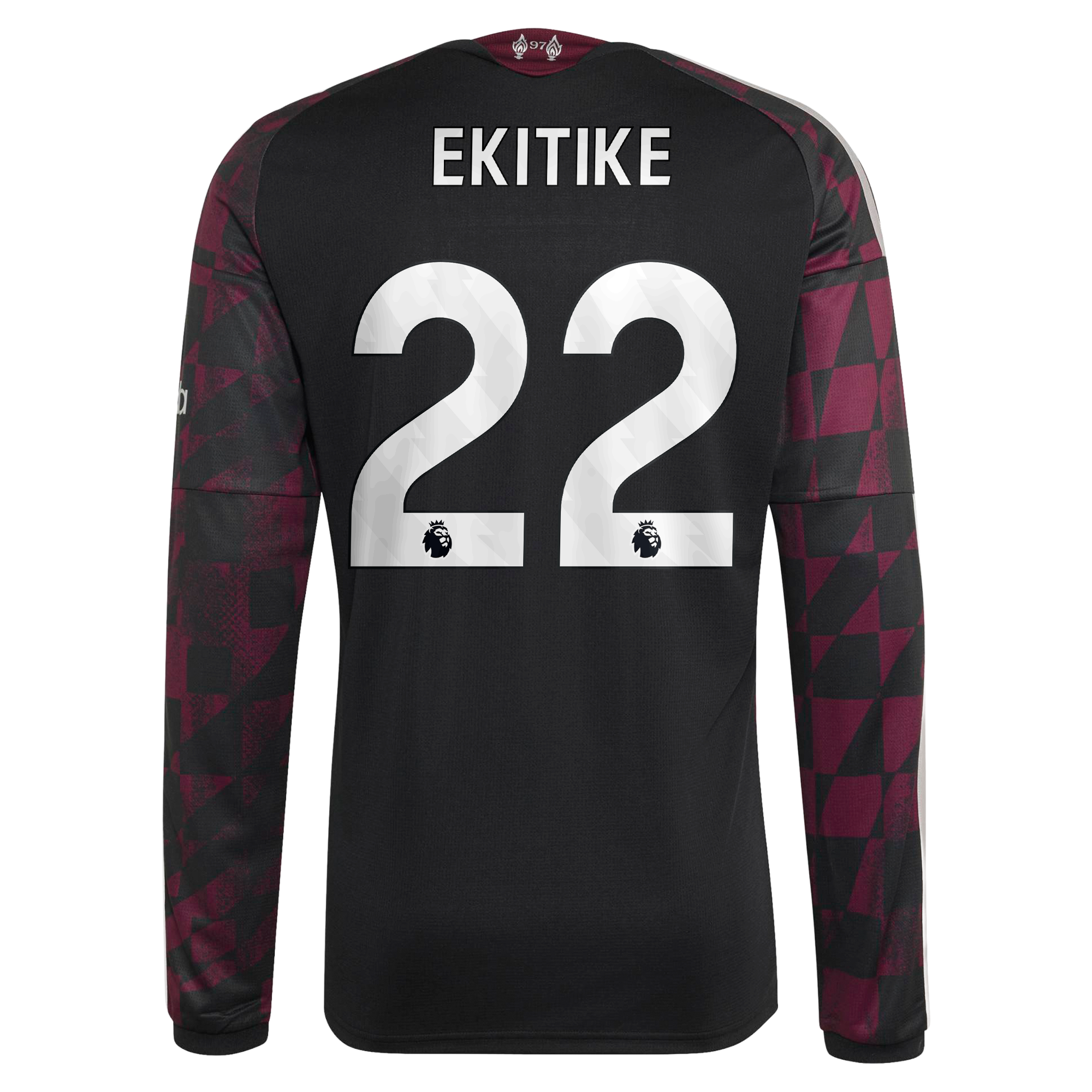 Maillot domicile réplique manches longues adidas Hugo Ekitike rouge Liverpool 2026/27 pour homme