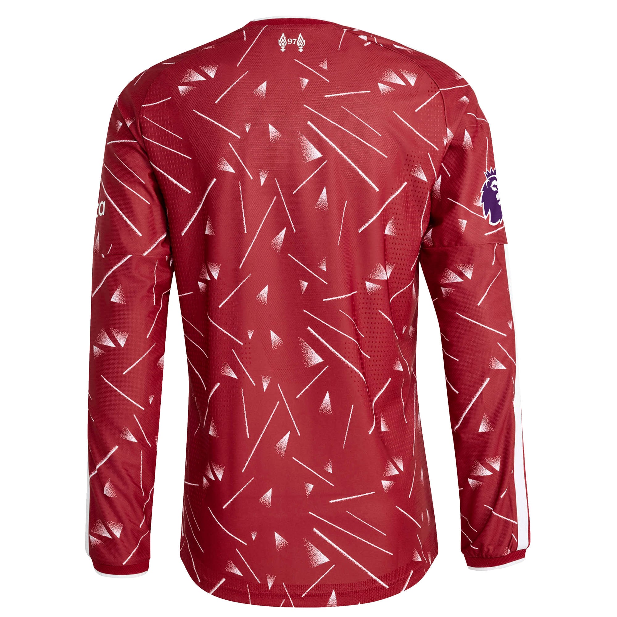 Maillot domicile authentique à manches longues adidas Liverpool rouge 2026/27 pour homme