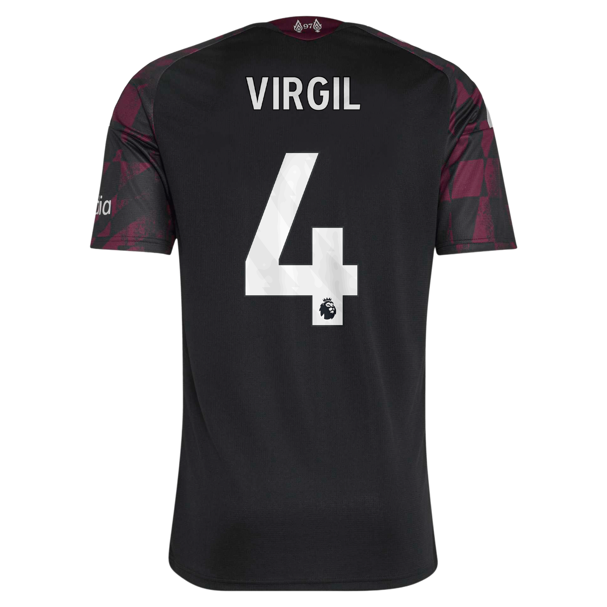 Men's adidas Virgil van Dijk Red Liverpool 2026/27 Home Replica Jersey