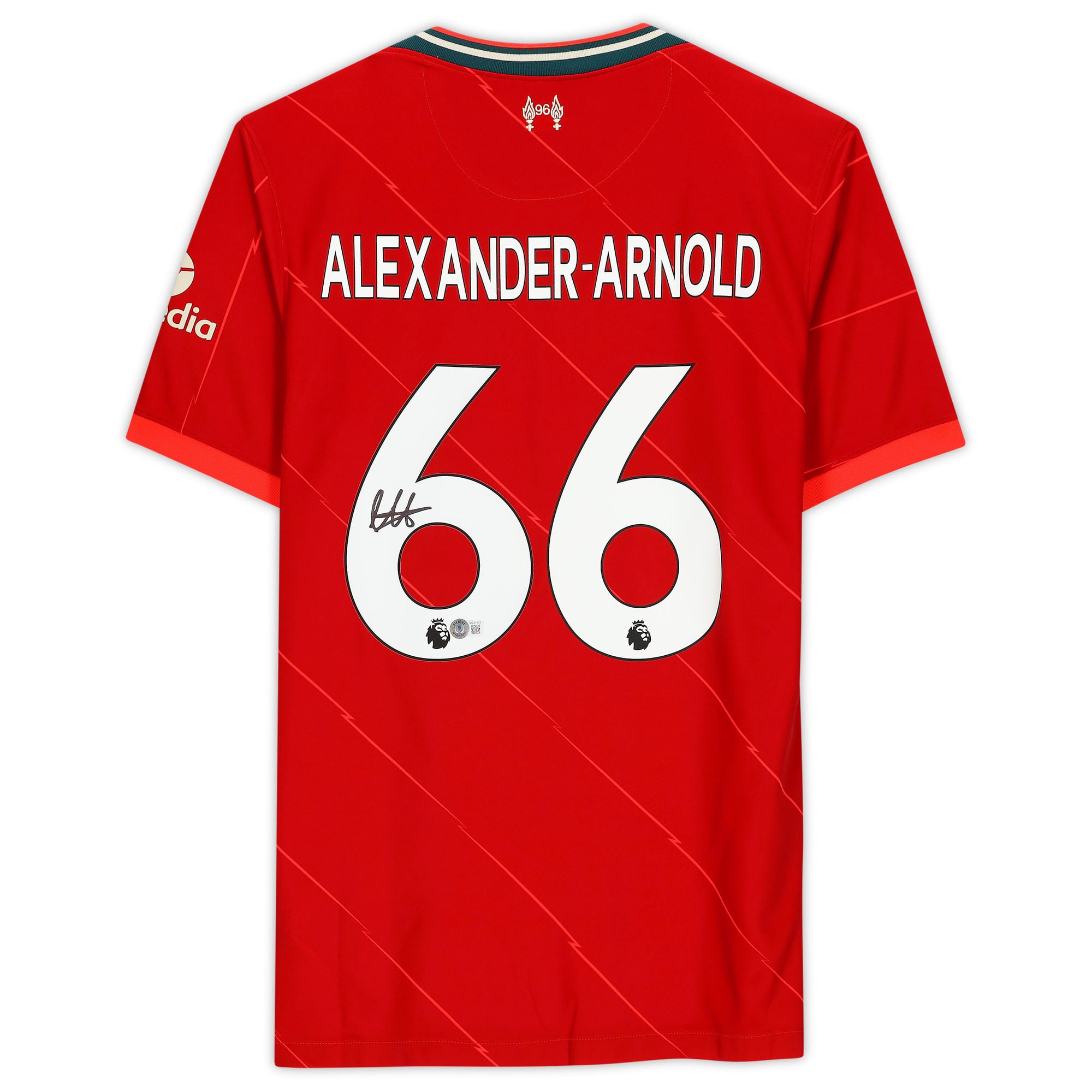 Trent Alexander-Arnold Liverpool Autographed Home Nike Jersey