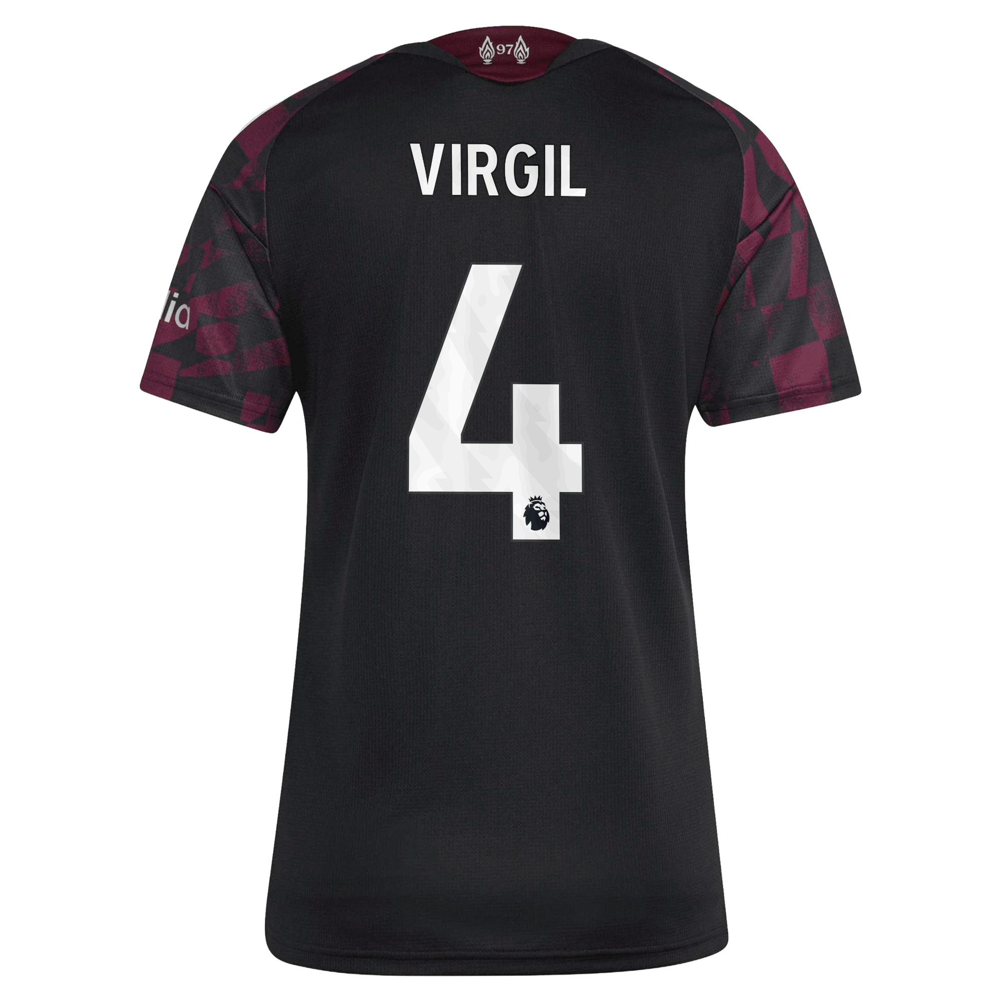 Maillot réplique domicile rouge Liverpool 2026/27 adidas Virgil van Dijk pour femme
