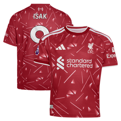 Maillot domicile authentique Alexander Isak Liverpool adidas Youth 2026/27 - Rouge