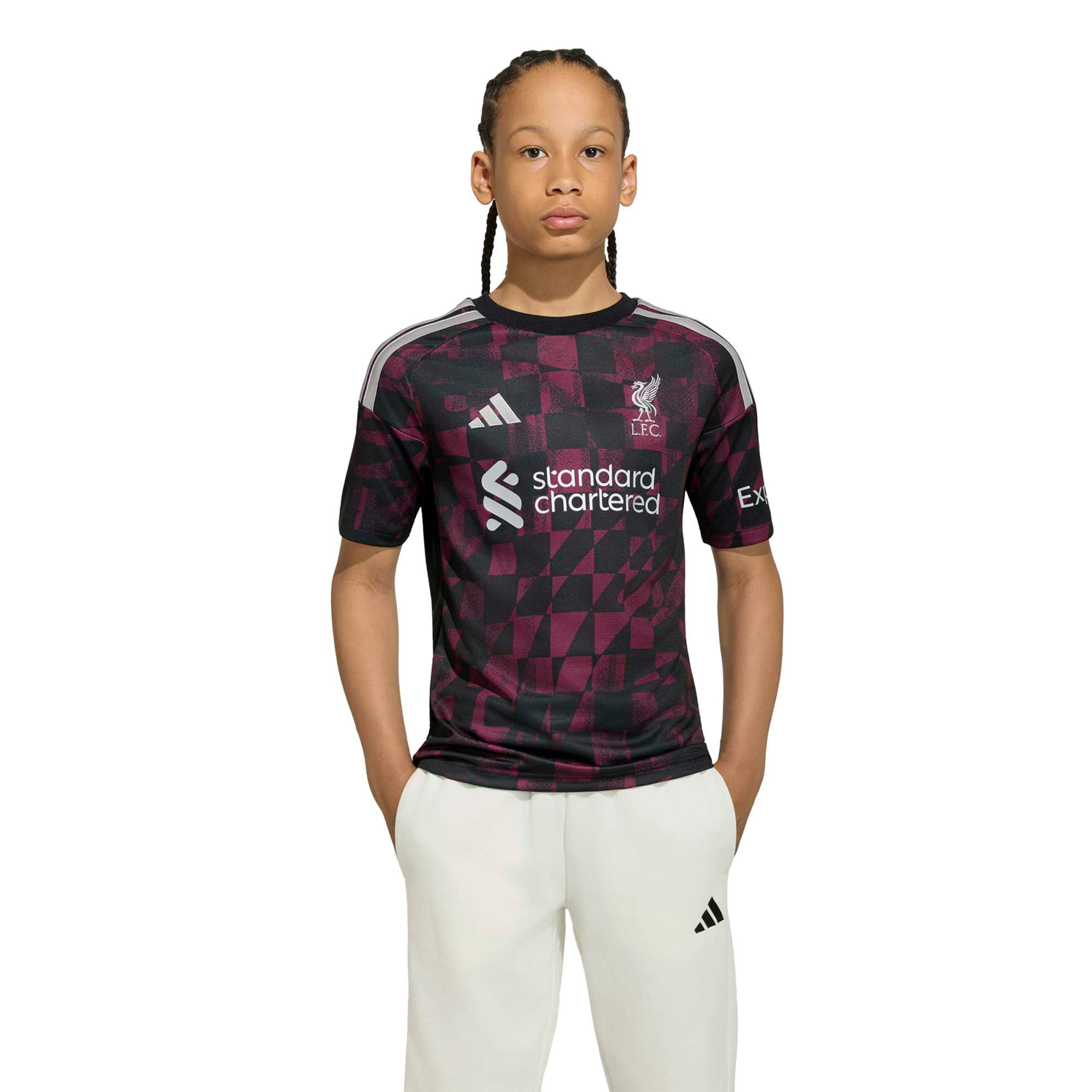 Maillot réplique domicile rouge adidas Liverpool 2026/27 pour jeunes
