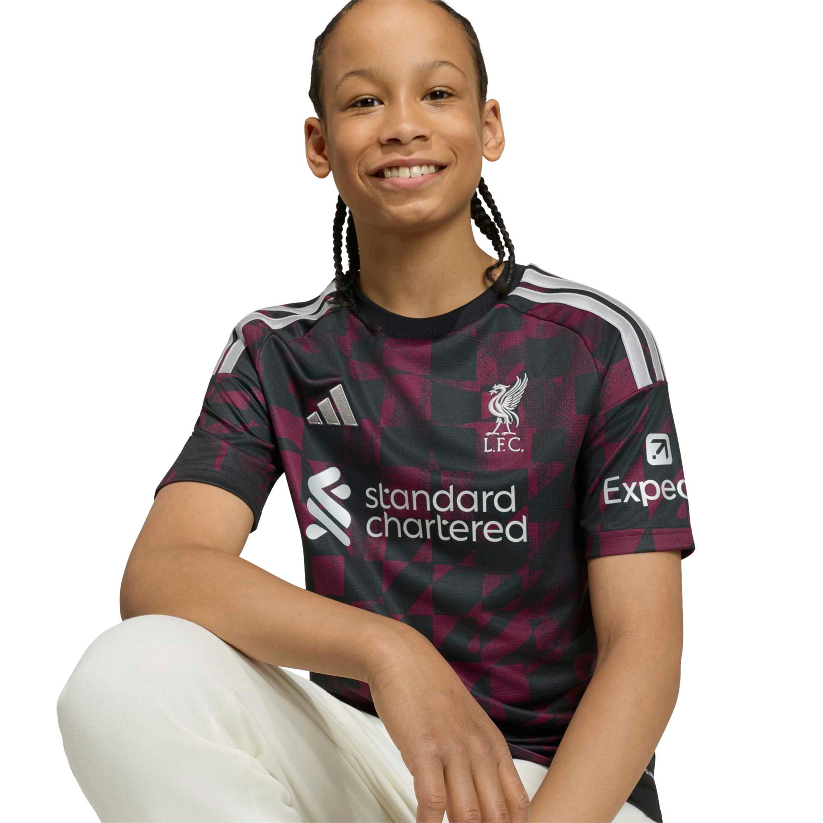 Maillot réplique domicile rouge adidas Liverpool 2026/27 pour jeunes