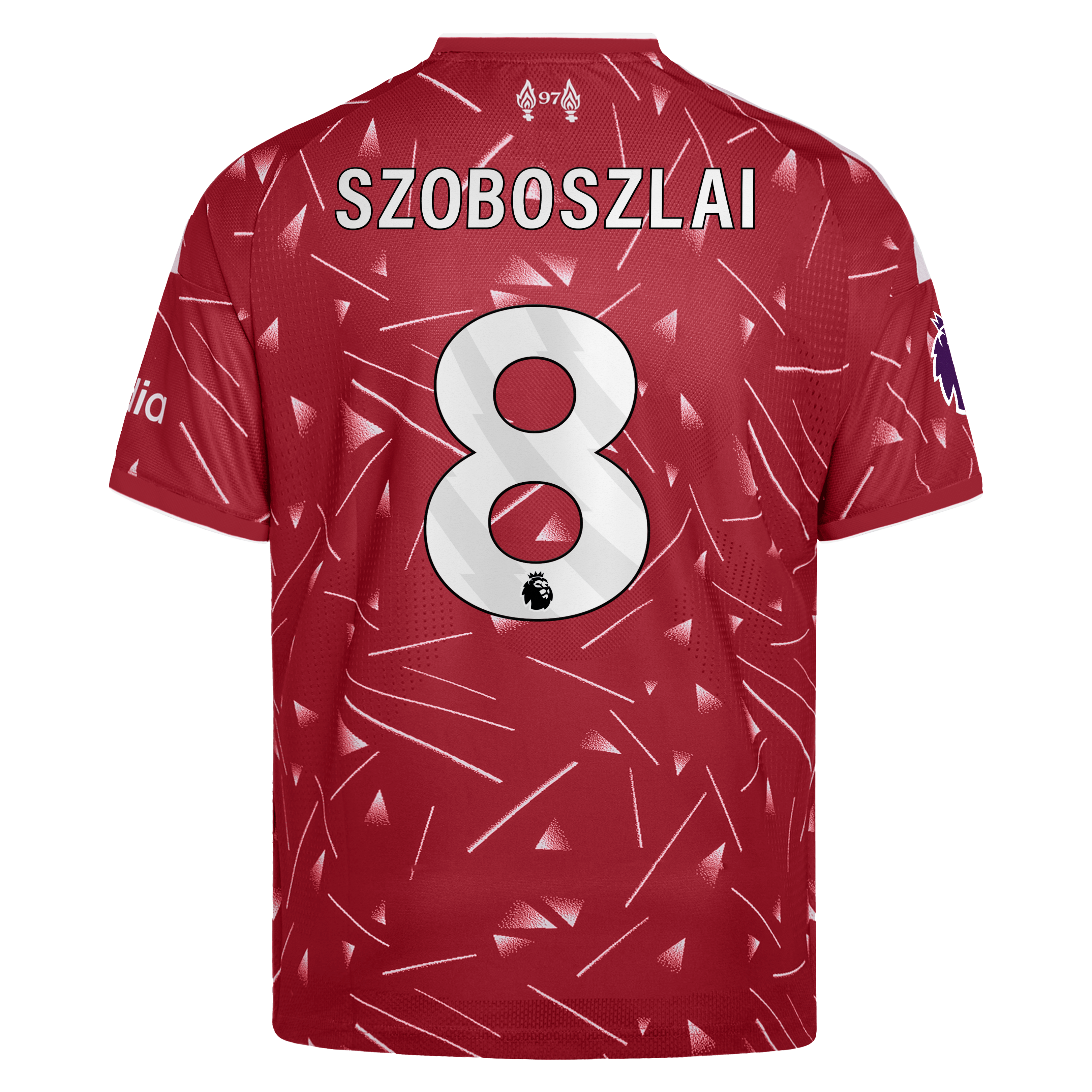 Youth adidas Dominik Szoboszlai Red Liverpool 2026/27 Home On-Field Authentic Jersey