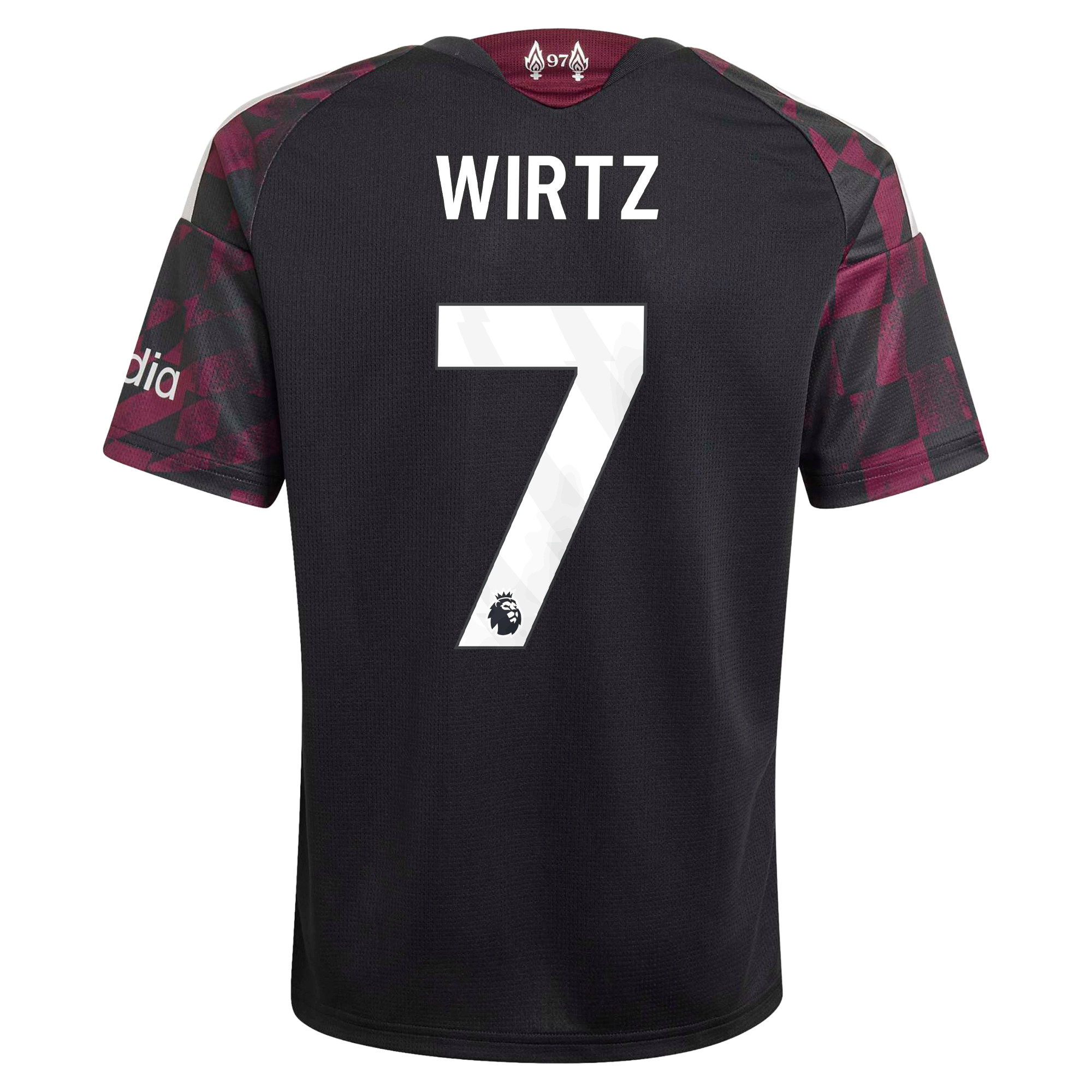 Maillot réplique domicile rouge Liverpool 2026/27 de Florian Wirtz (jeune) adidas