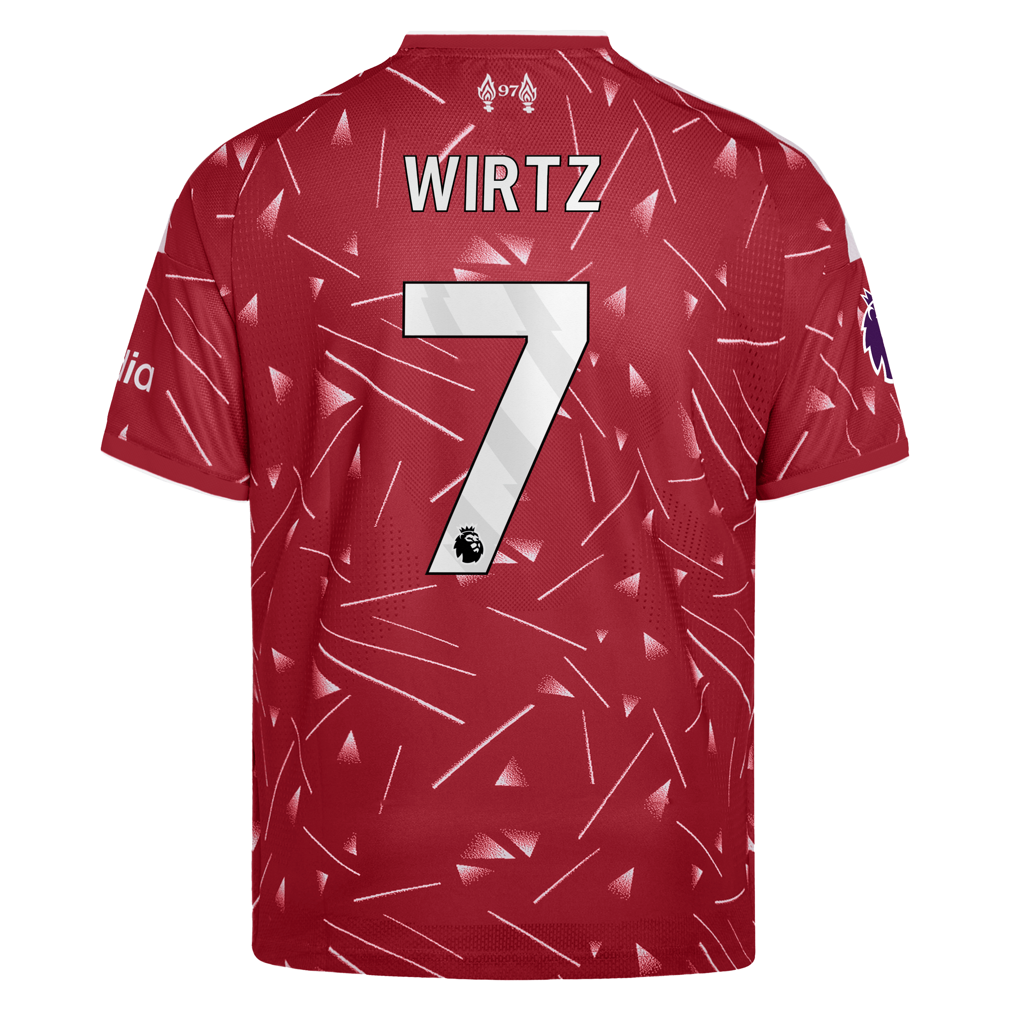 Youth adidas Florian Wirtz Red Liverpool 2026/27 Home On-Field Authentic Jersey