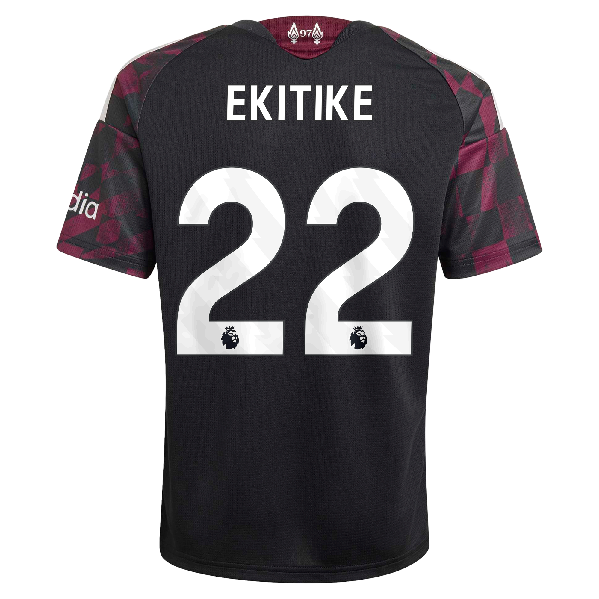 Maillot réplique domicile adidas Hugo Ekitike rouge Liverpool 2026/27 pour jeunes