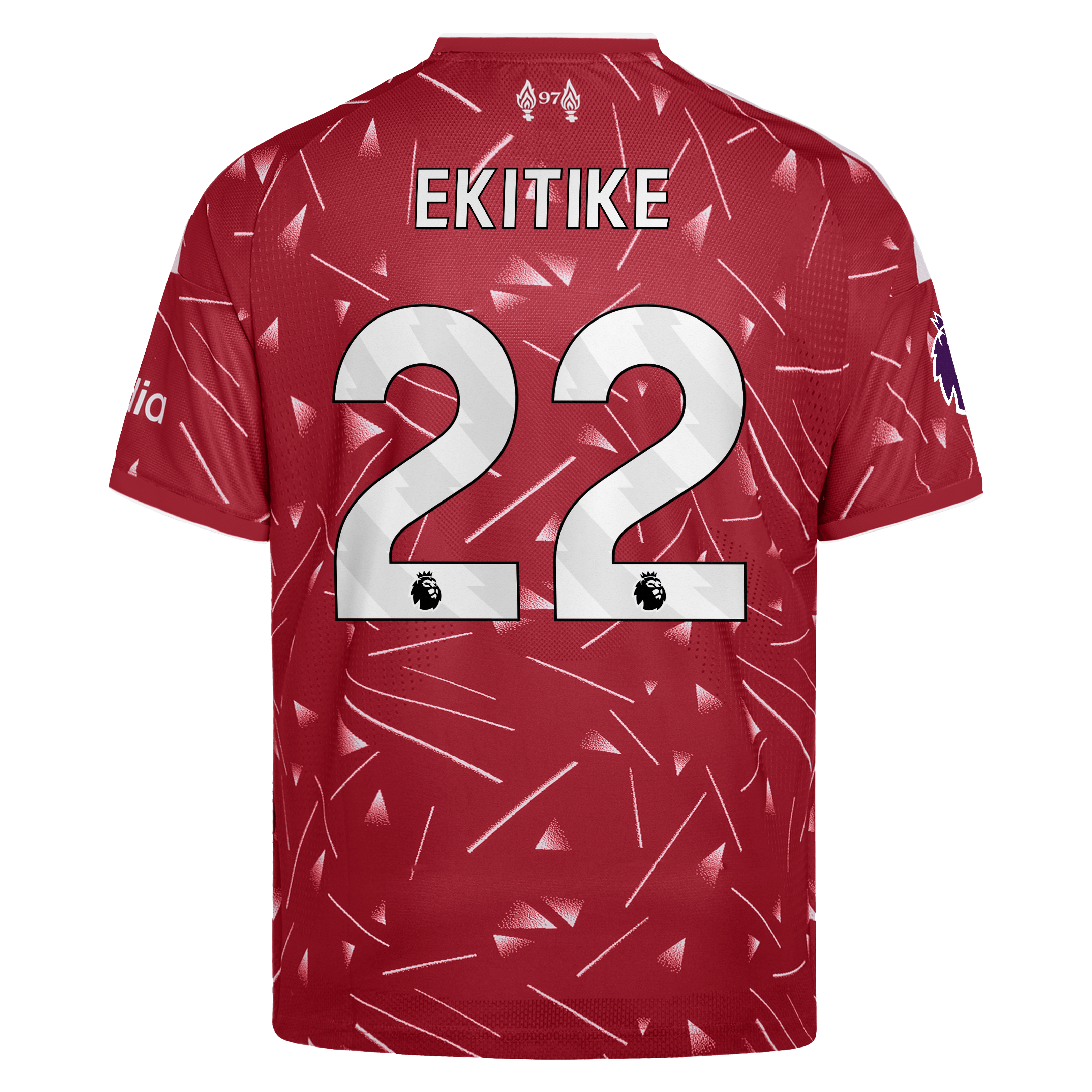 Youth adidas Hugo Ekitike Red Liverpool 2026/27 Home On-Field Authentic Jersey