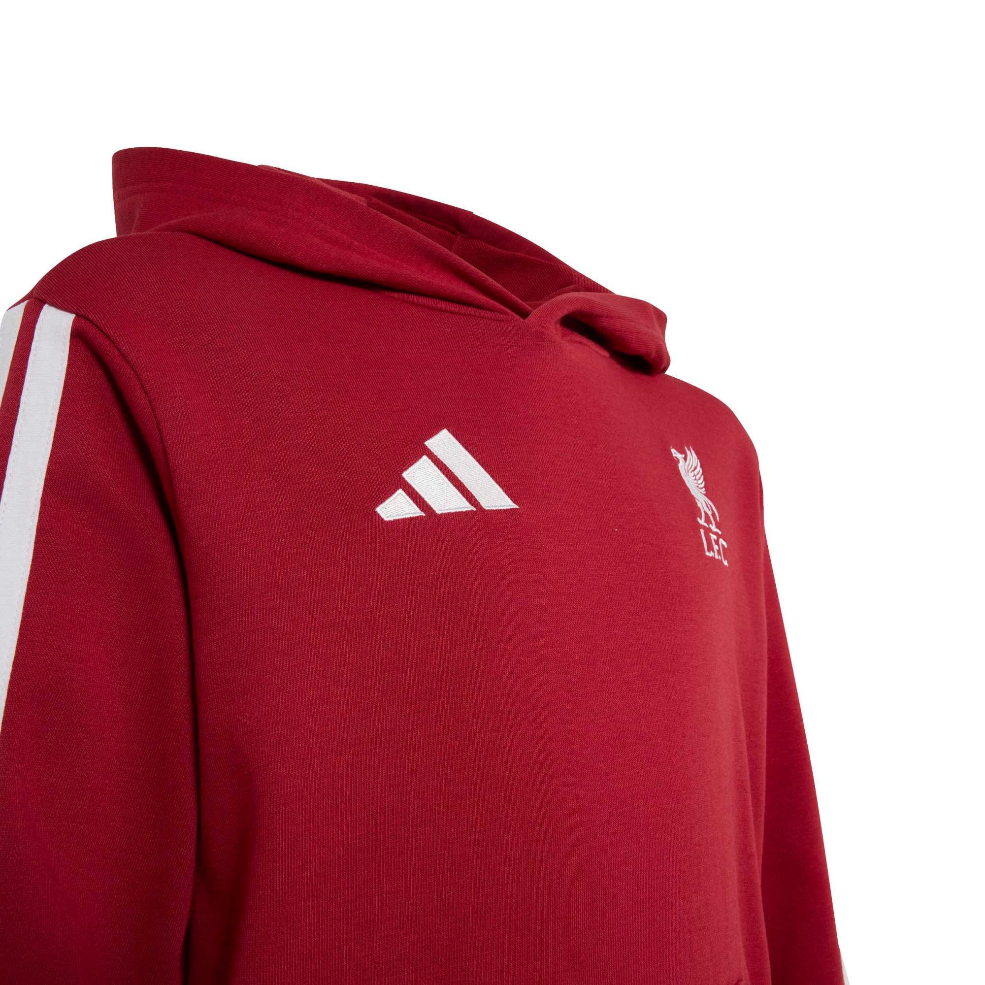 Youth adidas Red Liverpool Club Hoodie