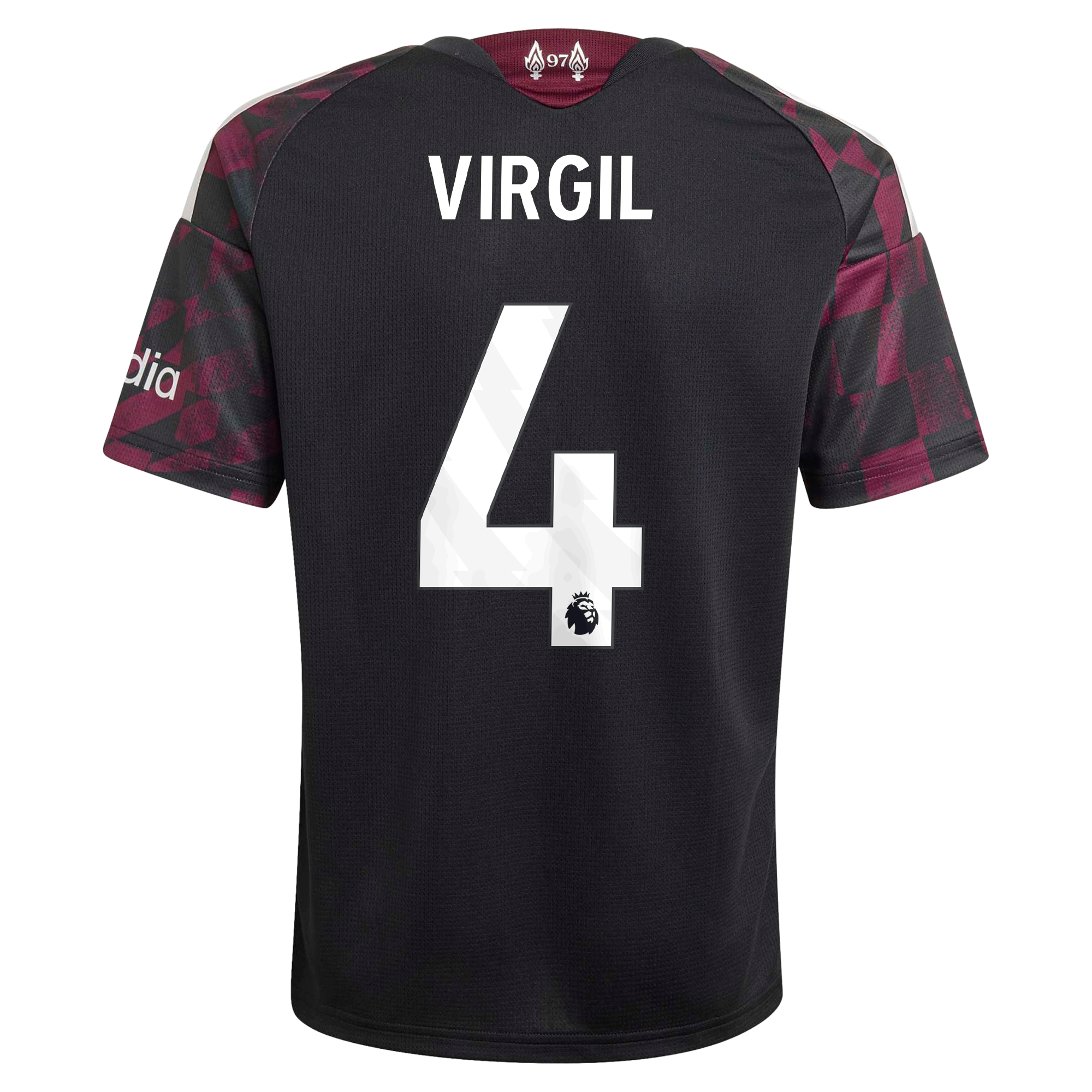 Maillot réplique domicile rouge Liverpool 2026/27 adidas Virgil van Dijk pour enfant