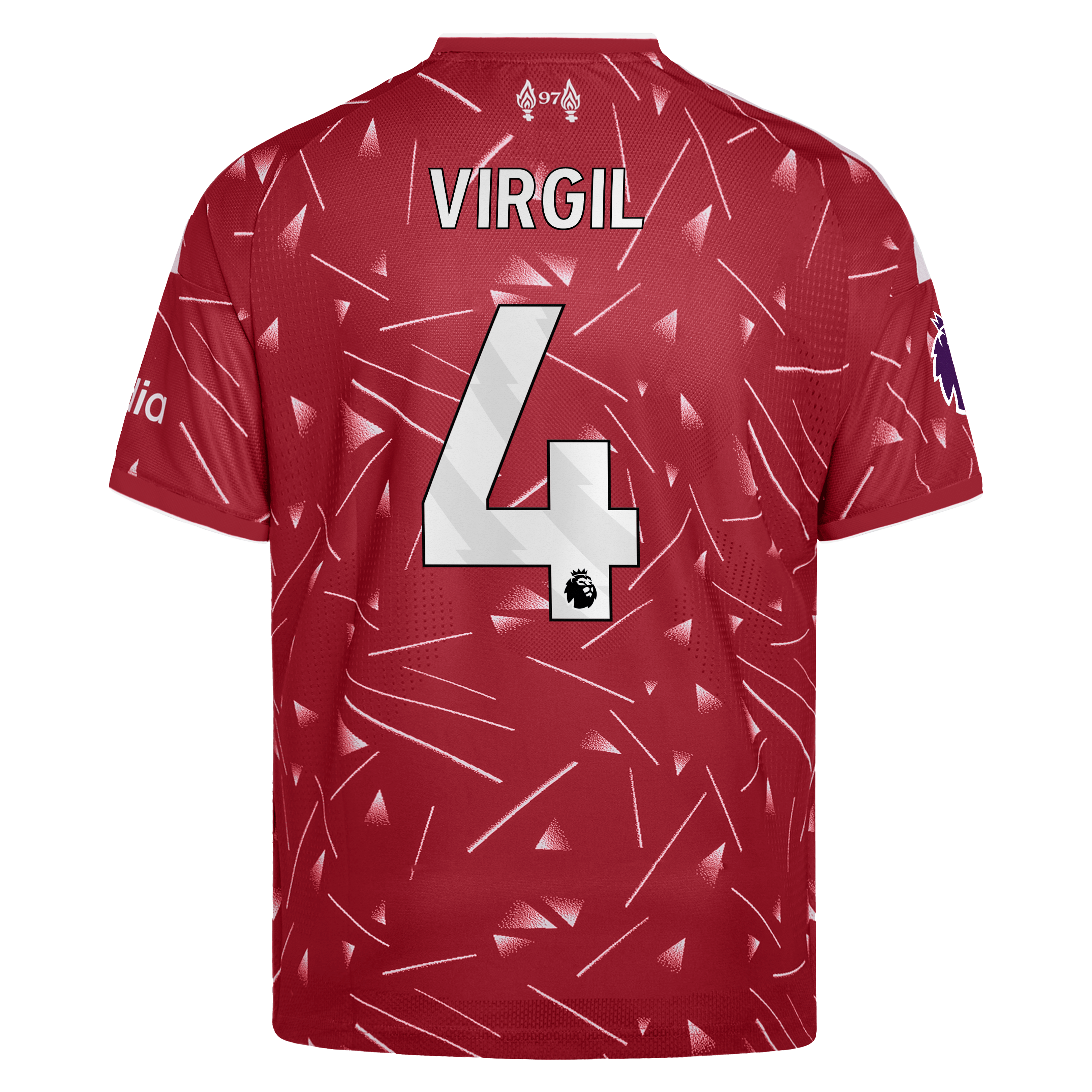 Youth adidas Virgil van Dijk Red Liverpool 2026/27 Home On-Field Authentic Jersey