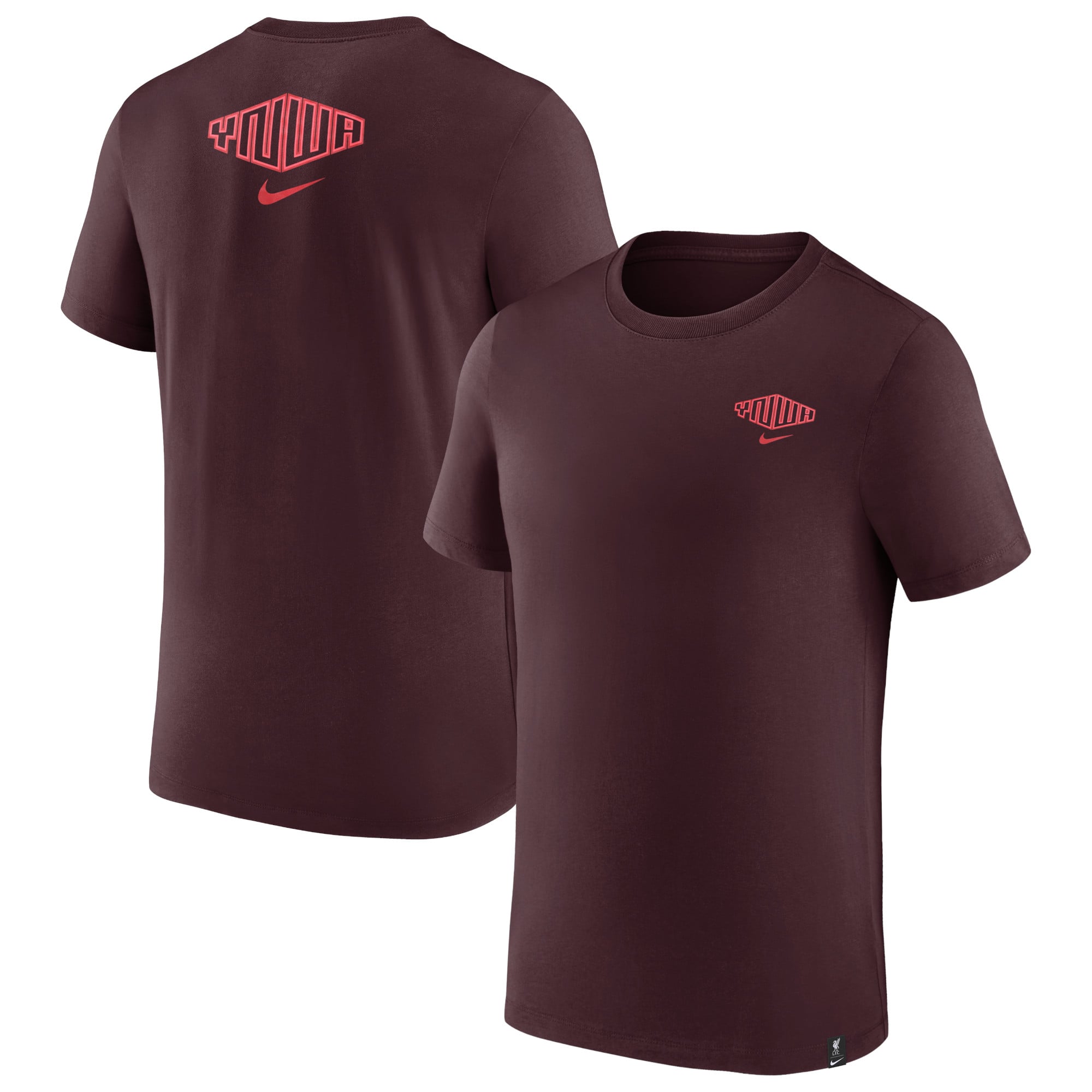 Youth Nike Burgundy Liverpool Voice T-Shirt