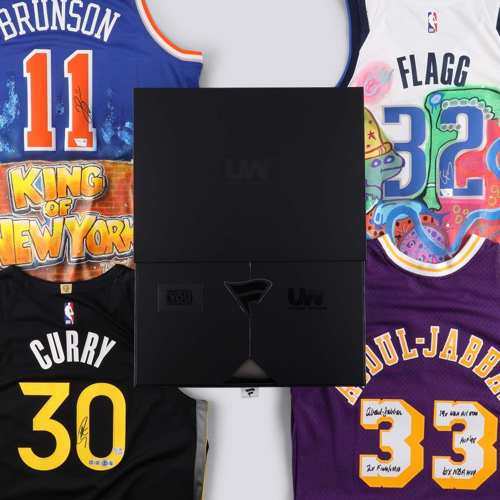 即日発送】2026 Under Wraps NBA Jerseys Volume I