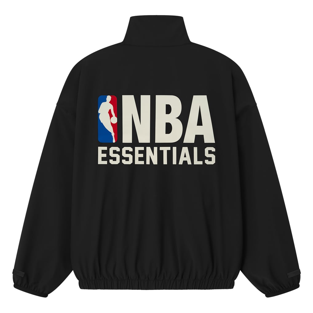 ロゴギア NBA x フィアオブゴッド エッセンシャル 1/2 ジップ トラック 